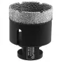 DEDRA VACUUM BRAZED DIAMOND CORE DRILL BIT M14 50MM FOR DRY CUTTING TILES PORCELAIN GRANITE