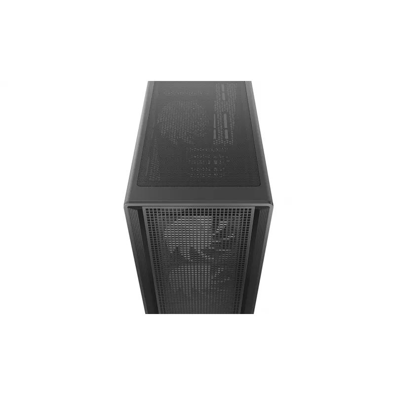 Obudowa Mid Tower Deepcool CC550 4F, 4x 120mm Wentylatory LED, Szkło hartowane, Czarna