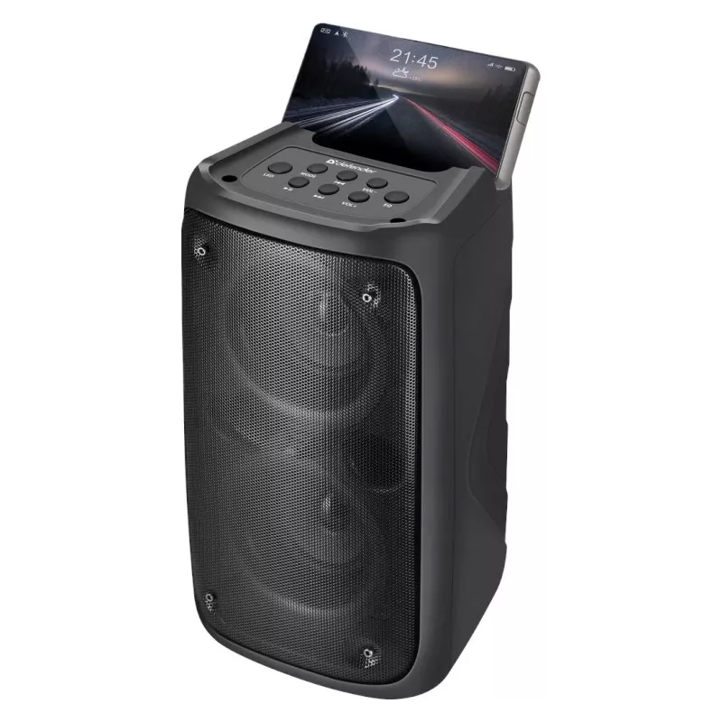 Defender Boomer 20 Głośnik Bluetooth 20W z światłem, FM, USB, AUX, mikrofonem