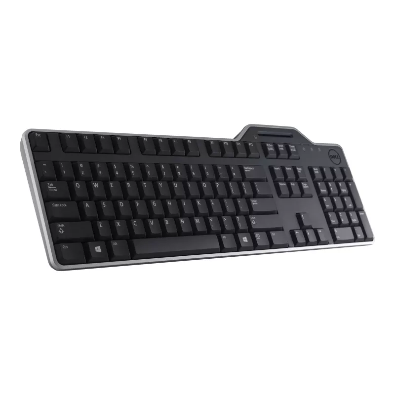 Klawiatura Dell KB813 Smartcard Keyboard - USB - AZERTY - Czarna