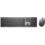 Dell KM7321W Premium Zestaw Bezprzewodowej Klawiatury i Myszki - RF 2,4 GHz i Bluetooth 5.0, Pełnowymiarowa, Titan Gray 02HHJ