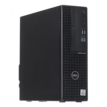 DELL OptiPlex 3080 SFF Desktop Intel Core i3-10100 8GB RAM 256GB SSD Windows 11 Pro Używany