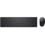 Dell Pro Bezprzewodowy Zestaw Klawiatury i Myszy KM5221W-US (Czarny)