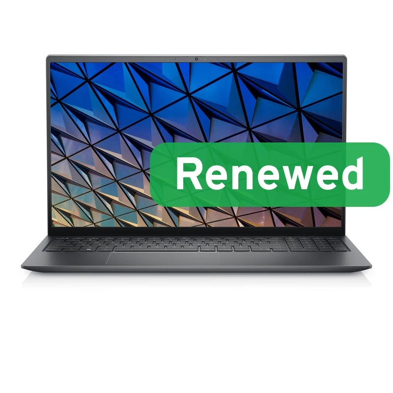 DELL Renewed Grade A++ Vostro 15 5510 15.6 inch FHD Laptop, Intel Core i7-11390H, 16GB DDR4 RAM, 512GB SSD, Intel Iris Xe Graphics, Windows 11 Pro, US/RU Keyboard, Silver