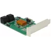 DeLOCK 4-portowa karta kontrolera SATA 6Gb/s PCIe 2.0 x1 z Marvell 88SE9215