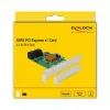 DeLOCK 4-portowa karta kontrolera SATA 6Gb/s PCIe 2.0 x1 z Marvell 88SE9215
