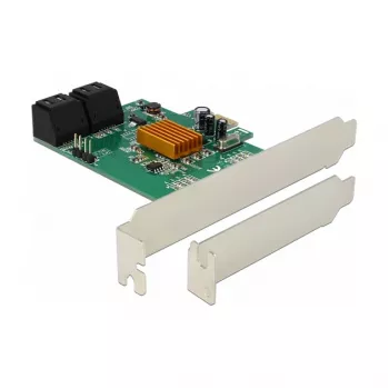 DeLOCK 4-portowa karta kontrolera SATA 6Gb/s PCIe 2.0 x1 z Marvell 88SE9215