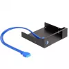 Delock 5,25 cala metalowa ramka montażowa do slim bay mobile rack z USB 5 Gbps (18006)