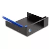Delock 5,25 cala metalowa ramka montażowa do slim bay mobile rack z USB 5 Gbps (18006)