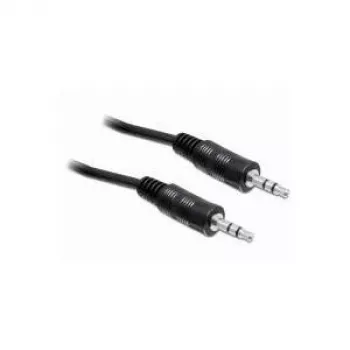Kabel audio Delock 3,5 mm 3-pin stereo jack męski-męski 5 m czarny 84438