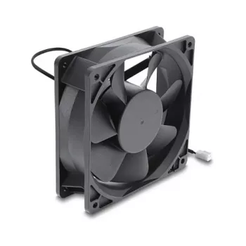 Delock Wentylator osiowy 48 V DC, 120 x 120 x 38 mm z złączem 2-pin, czarny