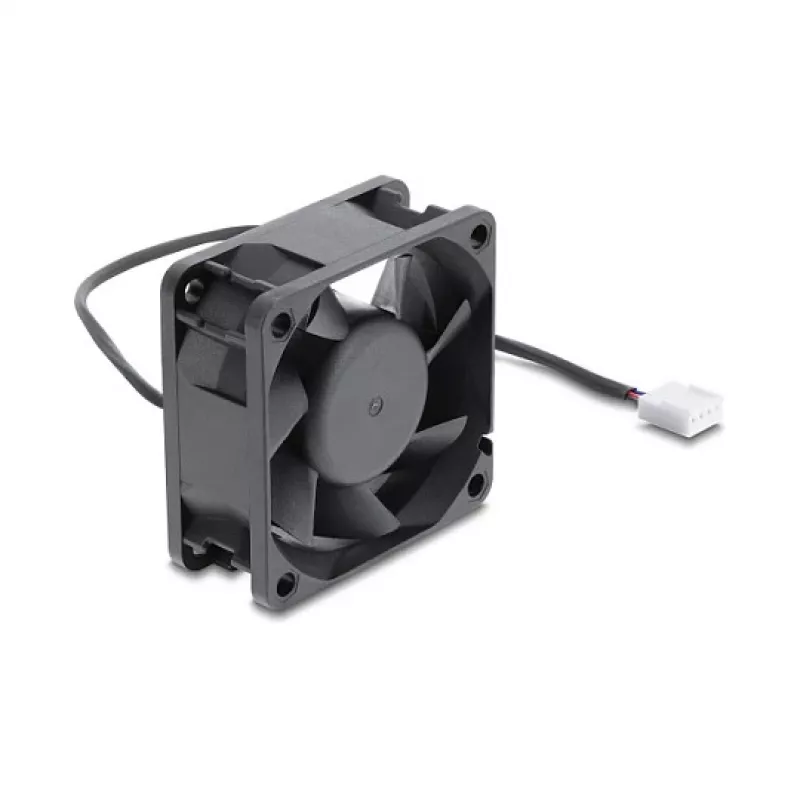 Delock Axial Fan 48 V DC, 60 x 60 x 25 mm z 4-pinowym złączem PWM, czarny
