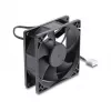 Delock Axial Fan 48 V DC, 80 x 80 x 25 mm z 4-pin PWM Connector, Czarny