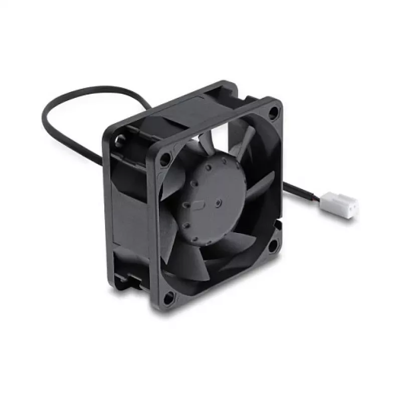 Delock Axial Fan 48V DC 60x60x25mm z 2-Pin Connector Czarny