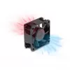Delock Axial Fan 48V DC 60x60x25mm z 2-Pin Connector Czarny