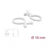 Delock Owijka spiralna na kable Ø 18 mm przezroczysta, 100 sztuk