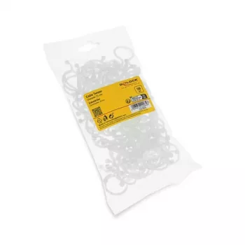 Delock spiralna osłona kabla Ø 23 mm przezroczysta, 100 sztuk