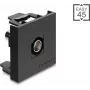 Delock Easy 45 Moduł BNC żeński do BNC żeński 50 Ohm Czarny (91962)