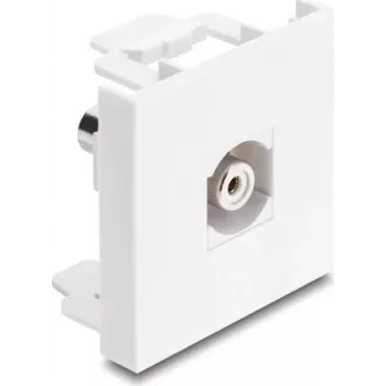 Delock Easy 45 Moduł RCA żeńskie do RCA żeńskie Biały 91816