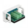 Delock Easy 45 moduł zatrzaskowy D-Sub 9-pin męski do 10-pin złącze zaciskowe, biały RAL 9003 81351