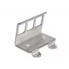 Delock Keystone Metalowy Uchwyt 3 Porty do Szyny DIN (88139)