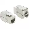 Delock Keystone Moduł RJ45 żeński do LSA Cat.6A STP