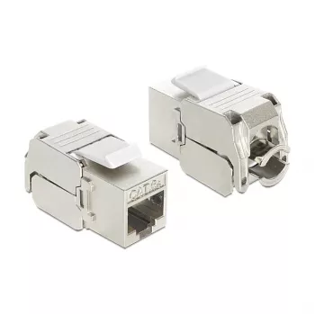 Delock Keystone Moduł RJ45 żeński do LSA Cat.6A STP