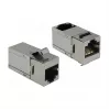 Delock moduł keystone RJ45 żeńskie do RJ45 żeńskie Cat.6 STP 90° 86371