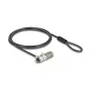 Zamek do laptopa DELOCK Navilock z zamkiem szyfrowym dla HP Nano Slot - kabel ze stali węglowej (20967)