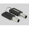 Kabel zabezpieczający do notebooka Delock Navilock z 3 głowicami blokującymi dla Kensington, Noble Wedge i Nano Slot (20676)
