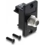 Adapter Delock do montażu panelowego F żeński na F żeński czarny 91188