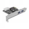 Karta Delock PCI Express x1 na 2 x USB 3.2 Gen 1 Typ-A, Low-Profile