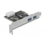 Karta Delock PCI Express x1 na 2 x USB 3.2 Gen 1 Typ-A, Low-Profile