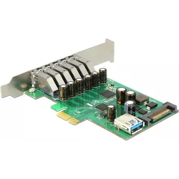 Karta Delock PCI Express x1 na 6 x zewnętrznych + 1 x wewnętrzny USB 3.0