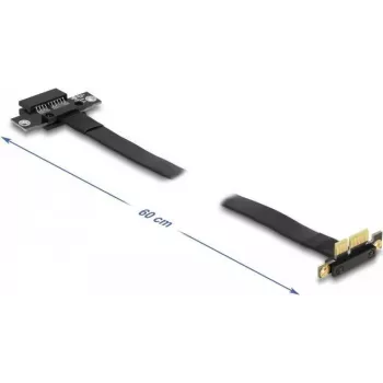 Karta riser Delock PCI Express x1 z 90° kątowym złączem i kablem 60 cm