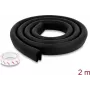 Delock profil ochronny krawędzi z pianki PE 35 x 12 mm, 2 m, czarny 18486