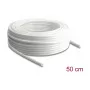 Delock wąż pneumatyczny 10 x 6.5 mm PU rolka 50 m biały