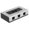 Delock RJ11 2-Port Manual Bidirectional Switch