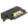 Delock SATA 22 Pin Żeński na Męski Adapter z Zatrzaskiem – Kątowy w dół