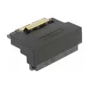 Delock SATA 22 Pin Żeński na Męski Adapter z Zatrzaskiem – Kątowy w dół