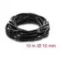 Delock spiralna osłona na kable 10 mm średnica 10 m czarna
