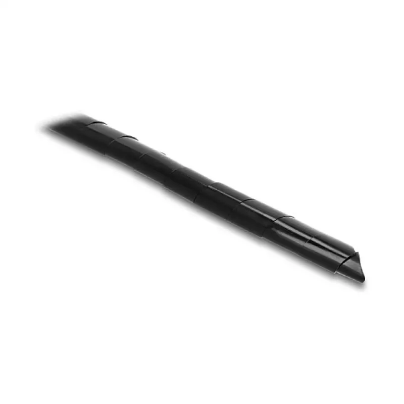 Delock Spiralna owijka kablowa 15 mm średnica 10 m czarna