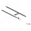 Delock Kabel czujnika temperatury M4 z 2 otwartymi końcówkami, płaski PVC B25/85 3435K 1 m