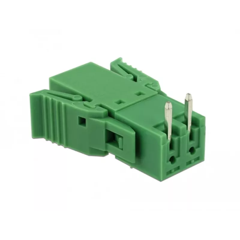 Zestaw złączy śrubowych Delock do PCB 2-pinowe, raster 3,81 mm, poziome 65952