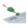Zestaw złączy śrubowych Delock do PCB 2-pinowe, raster 3,81 mm, poziome 65952