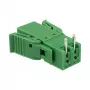 Zestaw złączy śrubowych Delock do PCB 2-pinowe, raster 3,81 mm, poziome 65952
