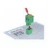 Zestaw złączy śrubowych Delock do PCB, 2-pinowe, raster 5,08 mm, pionowe 66500
