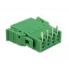 Zestaw złączy śrubowych Delock do PCB 4-pinowy, raster 3,81 mm, poziomy (65954)