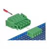 Zestaw złączy śrubowych Delock do PCB 4-pinowy, raster 3,81 mm, poziomy (65954)