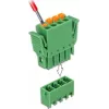 Delock Zestaw Złączy Zaciskowych do PCB 4-pinowe, raster 3,81 mm, pionowe (65970)